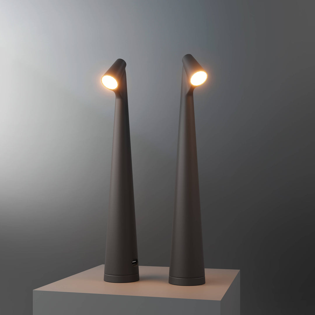 Cave chargeable table lamp