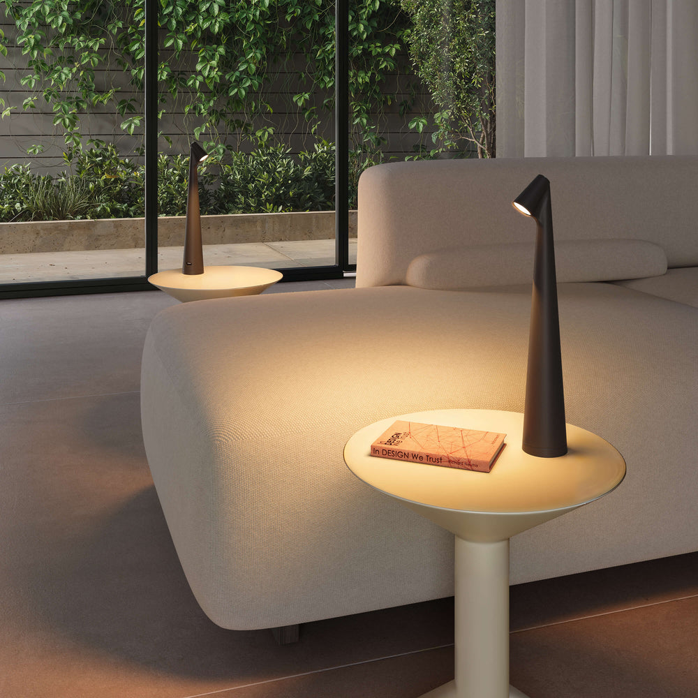Cave chargeable table lamp