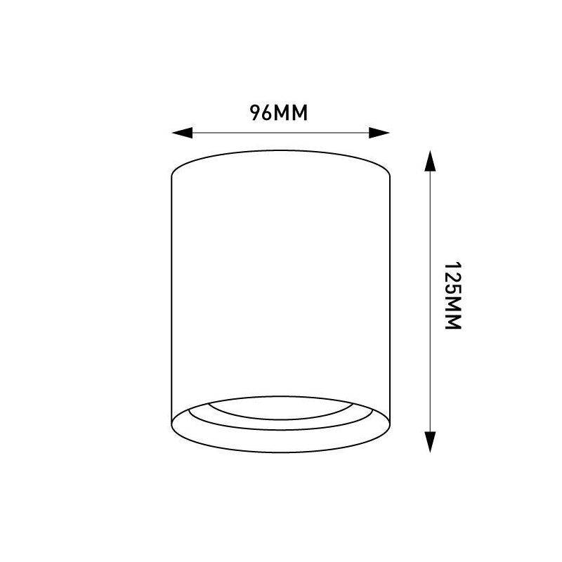 TUBELESS surface mounted lighting