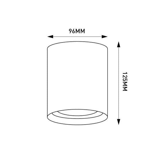 TUBELESS surface mounted lighting