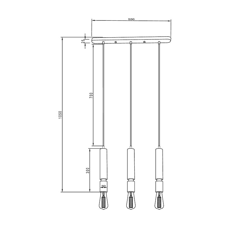 TRIOLI pendant lighting